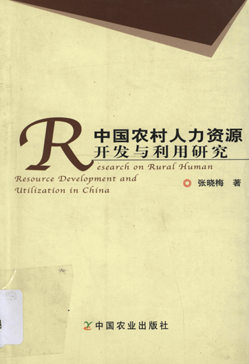 中国农村人力资源开发与利用研究